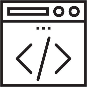 HTML Tag Vector Icon