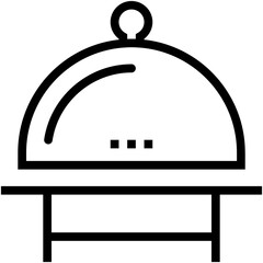 Platter Vector Icon