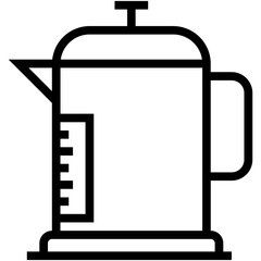 Electric Kettle Vector Icon