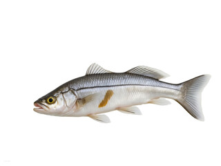 Fototapeta premium fish on isolate transparent white background