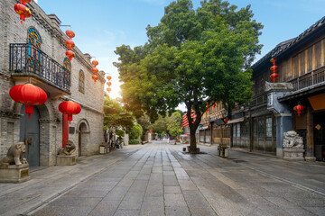 Sanfang Qixiang Historical Block, Fuzhou City, Fujian Province, China © onlyyouqj