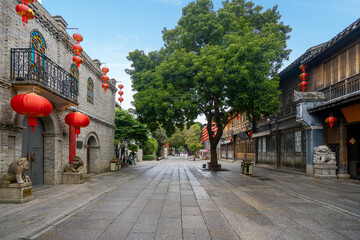 Sanfang Qixiang Historical Block, Fuzhou City, Fujian Province, China