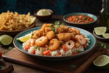 shrimp with fries (Jalea)