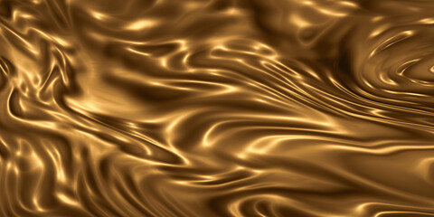 3D paint, liquid gold metal texture,  golden copper bronze iron surface,  glow metallic water fluid background, rich-wealth-lucky concept art