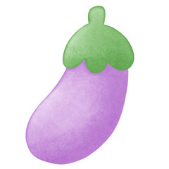 Eggplant illustration 