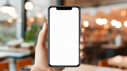 Modern Lifestyle: Closeup of Female Hands Holding Smartphone for Digital Connection and Social Media Browsing