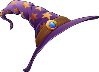 Obraz premium Witch Wizard Hat Halloween Wizards Magician Cap