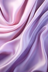 Obraz premium Purple silk fabric with gentle waves