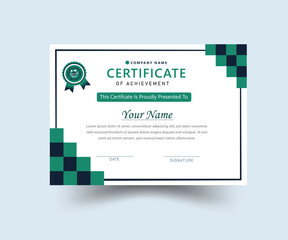  certificate vector design template