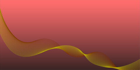 abstract background with waves