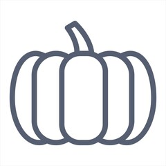 Pumpkin Icon Logo Design Vector Template Illustration Sign And Symbol Pixels Perfect