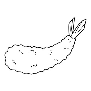 recommend clip art: crunchy tempura illustration sketch outline vector