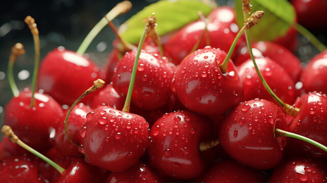 美味しいさくらんぼ Delicious cherries
