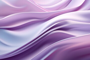 Obraz premium Purple flowing silk-like fabric with gentle waves