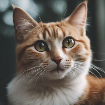 Cat portrait photography 