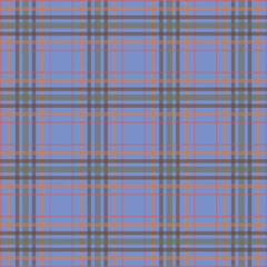 Textile fabric 4 color check pattern