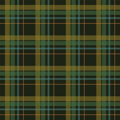 Textile fabric 4 color check pattern