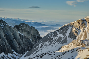 GRAN SASSO: Campo Imperatore in inverno - Abruzzo - Italia