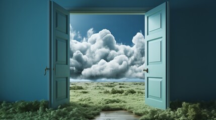 Open door to another dimension