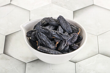 Blue raisin - dry grape berries