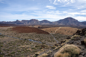 View over Teide National Park, Tenerife, Canary Islands, Spain