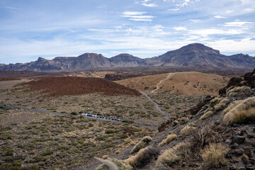View over Teide National Park, Tenerife, Canary Islands, Spain