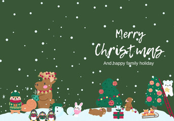 christmas greeting card