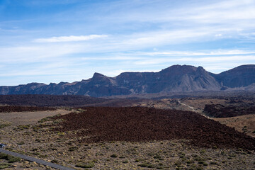 View over Teide National Park, Tenerife, Canary Islands, Spain