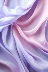 Obraz premium Gradient pink and purple silk fabric
