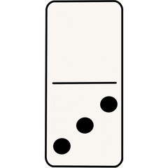 domino vector isolated icon. fun, game, activity symbol sign for web and mobile app