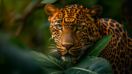 Wildlife Photography Sri Lankan Leopard in Camouflage