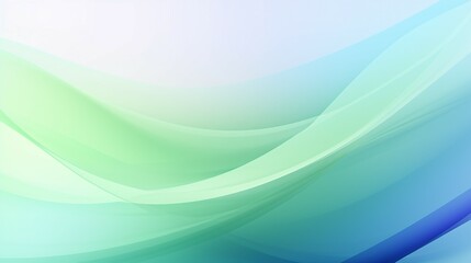 Obraz premium Soft Gradient Light Blue and Green Blurred Vector Background for Modern Designs