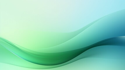 Soft Gradient Light Blue and Green Blurred Vector Background for Modern Designs