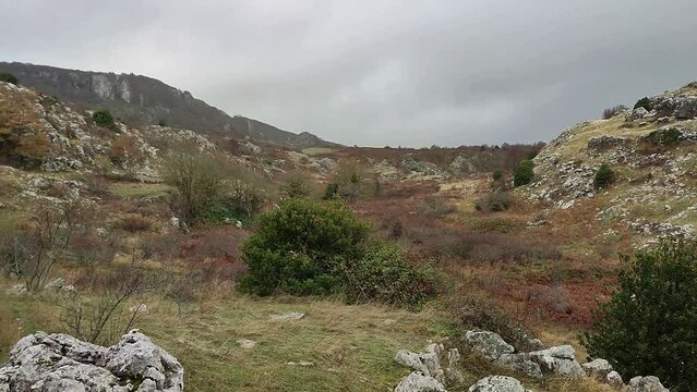 Frosolone - Scorcio dell'area archeologica delle Civitelle
