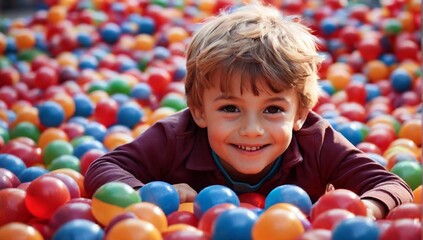 Little_smiling_boy_playing_lying_in_color