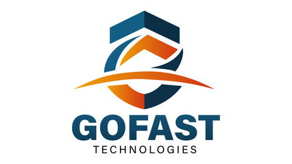 Go Fast Technologies Logo a sleek and powerful emblem representing fast and innovative tech services