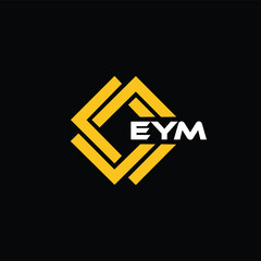  EYM letter design for logo and icon.EYM typography for technology, business and real estate brand.EYM monogram logo.