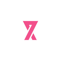 modern cancer ribbon charity logo design vector