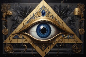 Unveiling the mysteries of the Mystic Illuminati Eye: Exploring the enigmatic symbolism and ancient secrets of occultism.