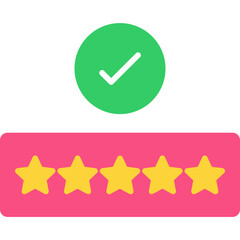 Five Star Content Icon