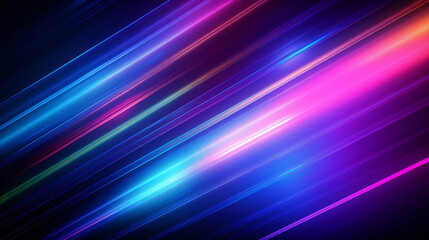 Prismatic Chromatic Holographic Aesthetic Neon Lights lines blur texture background