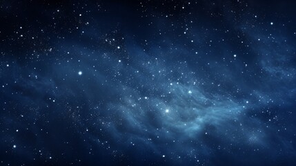 Naklejka premium Milky way, galaxy in the dark sky