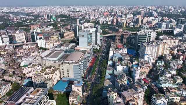 Dhaka from Above Unveiling the Urban Beauty