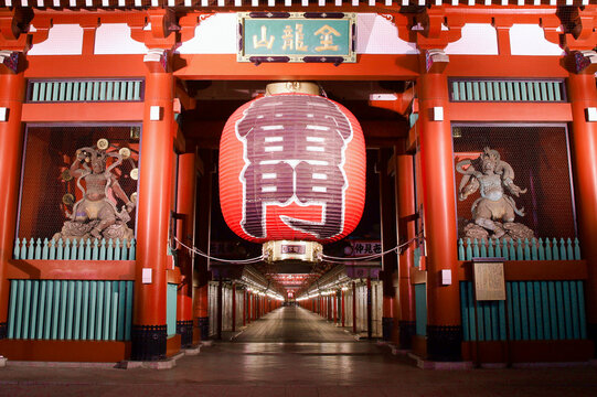 浅草　浅草寺　雷門