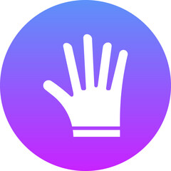 Obraz premium Gloves Icon