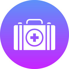 Fototapeta premium First Aid Kit Icon