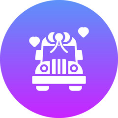 Wedding Car Icon