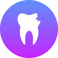 Broken Tooth Icon