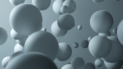 抽象的な3Dの球の背景。逆光の球。 - 704327363