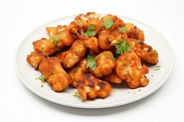 best buffalo cauliflower bites with ranch dipping sauce